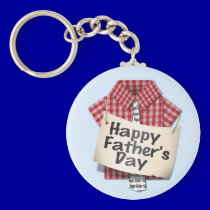 Happy Fathers Day to Someone Special keychains