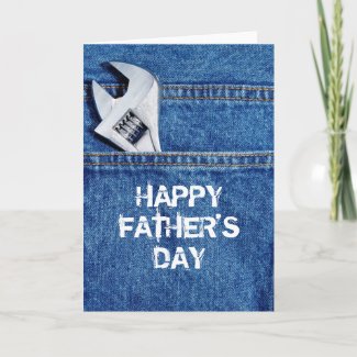 Happy Father's Day Tool Card card
