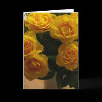 Happy Father's Day Yellow Roses II cards by Yve_13 Happy Father's Day Yellow Roses II cards
