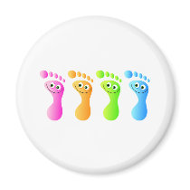 Happy Feet magnets by prawny Happy Feet magnets