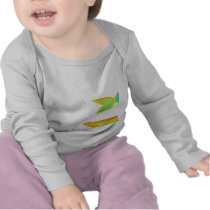 Happy Fish 2-Sided Infant Longsleeve Tee Shirt