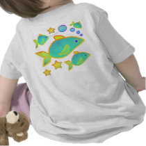 Happy Fish 2-Sided Infant T-Shirt