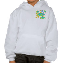 Happy Fish 2-Sided Kids' Sweatshirts