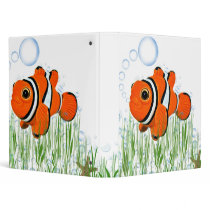 Happy Fish 3 Ring Binders