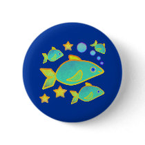 Happy Fish Buttons