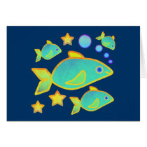 Happy Fish Cards