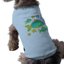Happy Fish Dog Shirts
