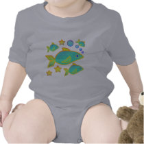 Happy Fish Infant Creeper
