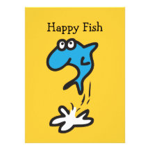 Happy Fish Invitation