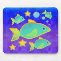 Happy Fish Mousepad