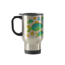 Happy Fish Travel Mugs