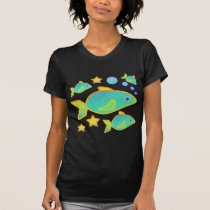 Happy Fish Women's Dark Shirts