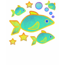 Happy Fish Women's Shirts