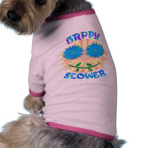 Happy Flower Dog Shirts pet clothing by wingedturtle Happy Flower Dog Shirts pet clothing