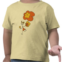Happy Flower Girl T-shirt