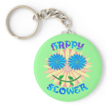 Happy Flower Keychain
