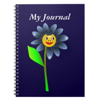 Happy Flower Notebook