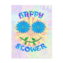 Happy Flower Notes Card