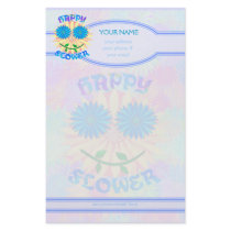 Happy Flower Personalized Stationery