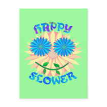 Happy Flower Postcard