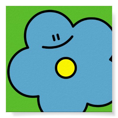Happy Flower Print by elisaemme