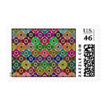 Happy Flowers $19.95 Postage Stamps