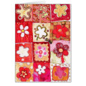 Happy Flowers Blank Card