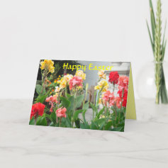 Happy Flowers Greeting Cards
