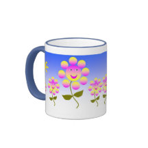 Happy Flowers Mug
