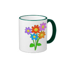 Happy Flowers Mugs