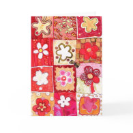 Happy Flowers Party Invitation card