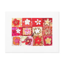 Happy Flowers Postcard postcards