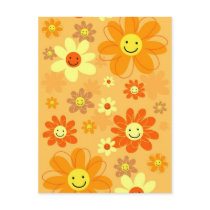 Happy Flowers Postcards