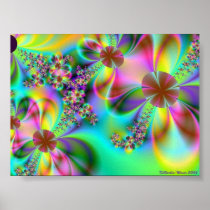 Happy Flowers Posters