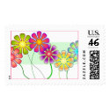 Happy Flowers Stamp by CreativelyCME Happy Flowers Stamp