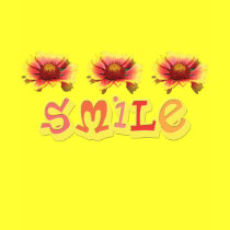Happy Flowers t-shirts