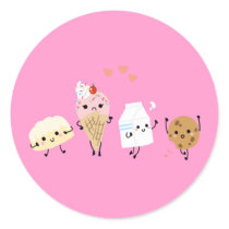 Happy Food - Stickers by ANgenoN Happy Food - Stickers