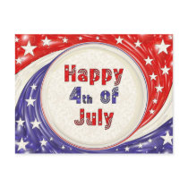 Happy Fourth of July postcards by dndartstudio Happy Fourth of July postcards