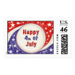Happy Fourth of July Stamp