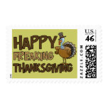 Happy Freaking Thanksgiving postage