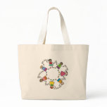 Happy Friends Around the World Custom Tote Bag
