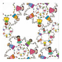 Happy Friends Around the World Fun Custom Poster posters by fat_fa_tin Happy Friends Around the World Fun Custom Poster posters