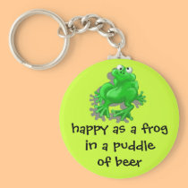 happy frog keychains