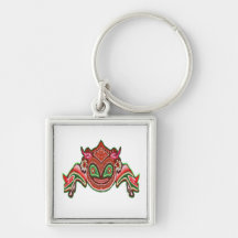 Happy Froggy Head -  NOVINO MonstersInk Key Chains