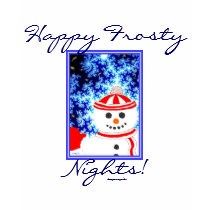 HAPPY FROSTY NIGHTS! t-shirts by dequilla HAPPY FROSTY NIGHTS! t-shirts