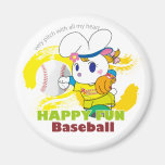 HAPPY FUN Usagi B Fridge Magnets