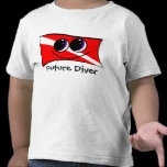 Happy Future Diver t-shirts