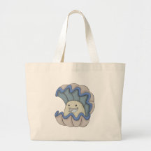 Happy Giant Clam Tote Bag