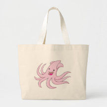 Happy Giant Squid Bag