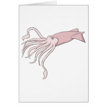 Happy Giant Squid Card